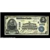 Image 1 : Haverstraw, NY - $5 1902 Plain Back Fr. 605 The NB of Haverstraw Ch. # (E)2229A lovely pen signed Pl