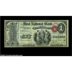 Jamestown, NY - $1 Original Fr. 380 The First NB Ch. # 548A lovely note which is the only First Char