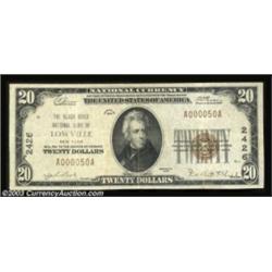 Lowville, NY - $20 1929 Ty. 1 The Black River NB Ch. # 2426An always popular note from this well col