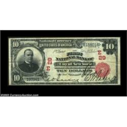 New York, NY - $10 1902 Red Seal Fr. 613 The First NB Ch. # (E)29A nice bright Red Seal which is per
