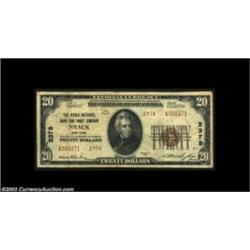 Nyack, NY - $20 1929 Ty. 2 The Nyack NB & TC Ch. # 2378Unique for type and denomination to our best