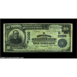 Owego, NY - $10 1902 Date Back Fr. 616 The Owego NB Ch. # (E)2996A nice Blue Seal to go with the Red