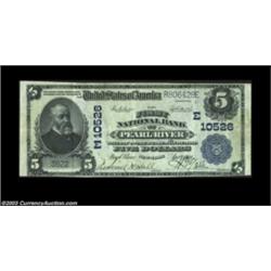 Pearl River, NY - $5 1902 Plain Back Fr. 605 The First NB Ch. # (E)10526A just plain rare Rockland C