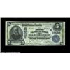Image 1 : Pearl River, NY - $5 1902 Plain Back Fr. 605 The First NB Ch. # (E)10526A just plain rare Rockland C