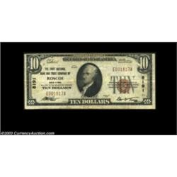 Roscoe, NY - $10 1929 Ty. 1 The First NB & TC Ch. # 8191A decent Very Fine example from the only ban