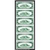 Image 2 : Saint Johnsville, NY - $10 1929 Ty. 2 The First NB Ch. # 375 Uncut SheetA lovely serial number one s