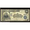 Image 1 : Tupper Lake, NY - $10 1902 Plain Back Fr. 625 The Tupper Lake NB Ch. # 8153a very scarce large examp