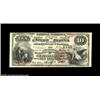 Image 1 : Charlotte, NC - $10 1882 Brown Back Fr. 484 The Merchants & Farmers NB Ch. # 1781This is one of the