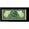 Image 2 : Fargo, ND - $5 1902 Plain Back Fr. 606 The First NB Ch. # (W)2377A common bank in small size but not