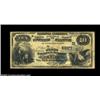 Image 1 : Bethel, OH - $10 1882 Value Back Fr. 577 The First NB Ch. # (M)5627A tough Ohio Value Back. Pen sign