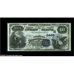 Cincinnati, OH - $10 1882 Value Back Fr. 577 The Citizens NB Ch. # (M)2495A perfect example for any