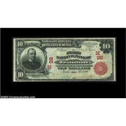Ironton, OH - $10 1902 Red Seal Fr. 613 The First NB Ch. # (M)98A second high grade Red Seal from th