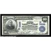 Image 1 : Wadsworth, OH - $10 1902 Plain Back Fr. 633 The First NB Ch. # (M)5828A beautifully pen signed seria
