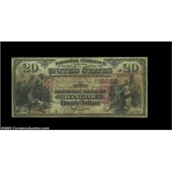 Bangor, PA - $20 1875 Fr. 434 The First NB Ch. # 2659A scarce and undervalued type in all grades. Fi
