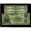 Image 1 : Chester, PA - $5 1902 Plain Back Fr. 598 $5 1929 Ty. 2, $10 1929 Ty. 1, 2 The Delaware County Ch. #