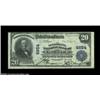 Image 1 : Chester, PA - $20 1902 Plain Back Fr. 650 The Pennsylvania NB Ch. # 6654A difficult to find note fro
