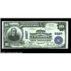 Image 1 : Coalport, PA - $10 1902 Plain Back Fr. 624 The First NB Ch. # 6887A lovely note with bright white pa