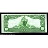 Image 2 : Coalport, PA - $10 1902 Plain Back Fr. 624 The First NB Ch. # 6887A lovely note with bright white pa
