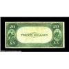 Image 2 : Greensburg, PA - $20 1882 Value Back Fr. 581 The Merchants & Farmers NB Ch. # (E)2562By far the high