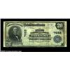 Image 1 : Parkston, SD - $20 1902 Plain Back Fr. 650 The First NB Ch. # 7662A Fine-Very Fine note from the onl