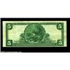 Image 2 : Elizabethton, TN - $5 1902 Plain Back Fr. 600 First NB Ch. # (S)9558A pretty large size note from th