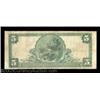 Image 2 : Harriman, TN - $5 1902 Plain Back Fr. 607 Harriman NB Ch. # 11915A very rare large size note from a