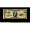 Image 1 : Oneida, TN - $10 1929 Ty. 1 The First NB Ch. # 8039A very scarce note from the only bank to issue in