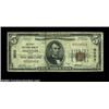 Image 1 : Ballinger, TX - $5 1929 Ty. 1 The First NB Ch. # 3533A scarce west Texas note from the only bank her