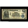 Image 1 : Bryan, TX - $20 1902 Plain Back Fr. 652 The First NB Ch. # 3446A scarce large size note from Aggiela