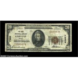 Garland, TX - $20 1929 Ty. 1 State NB Ch. # 7989A problem-free Very Fine small size example from thi