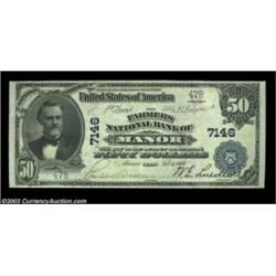 Manor, TX - $50 1902 Date Back Fr. 667 Farmers NB Ch. # 7146This bank, from a community just twelve