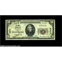 Marfa, TX - $20 1929 Ty. 1 The Marfa NB Ch. # 8674A scarce note from the sole issuer in Presidio Cou
