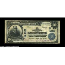Marshall, TX - $10 1902 Plain Back Fr. 626 The Marshall NB Ch. # (S)4101A nice example from one of M