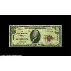 Pearsall, TX - $10 1929 Ty. 1 The Pearsall NB Ch. # 6989Type one examples only in small size from th