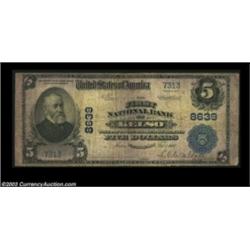 Kelso, WA - $5 1902 Plain Back Fr. 600 The First NB Ch. # 8639A scarce note from the sole bank to is