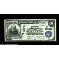 Pasco, WA - $10 1902 Date Back Fr. 618 The First NB Ch. # (P)9265An excessively rare Washington bank