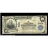 Image 1 : Ansted, WV - $10 1902 Plain Back Fr. 626 The Ansted NB Ch. # 8904A very scarce large example from th