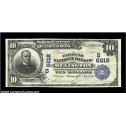 Belington, WV - $10 1902 Date Back Fr. 616 The Citizens NB Ch. # (S)6618Large notes only from this b