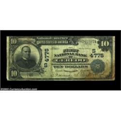 Ceredo, WV - $10 1902 Date Back Fr. 620 The First NB Ch. # 4775This was the only bank to issue from