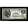 Image 1 : Mannington, WV - $5 1882 Brown Back Fr. 474 The First NB Ch. # (S)5012A lovely $5 Brown Back with ev