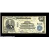 Image 1 : Mannington, WV - $20 1902 Plain Back Fr. 658 The First NB Ch. # 5012A nice Fine note from the only i