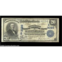 Moorefield, WV - $20 1902 Plain Back Fr. 650 The South Branch Valley NB Ch. #(S) 3029This Hardy Coun