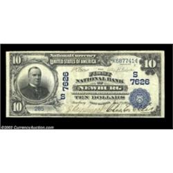 Newburg, WV - $10 1902 Date Back Fr. 616 The First NB Ch. # 7626The first of three pieces we are abl