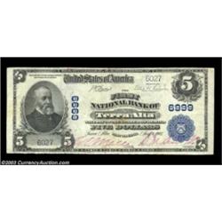 Terra Alta, WV - $5 1902 Plain Back Fr. 598 The First NB Ch. # 6999This bank was the sole issuer of