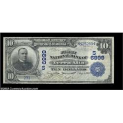 Terra Alta, WV - $10 1902 Date Back Fr. 616 The First NB Ch. # (S)6999This scarce Preston County not