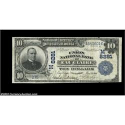 Eau Claire, WI - $10 1902 Date Back Fr. 617 The Union NB Ch. # (M)8281A nice pen signed Date Back. V