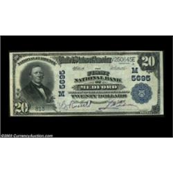 Medford, WI - $20 1902 Plain Back Fr. 659 The First NB Ch. # (M)5695The only bank to issue from here