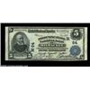 Image 1 : Milwaukee, WI - $5, $10 1902 Plain Back Fr. 609, 635 First Wisconsin NB Ch. # (M)64A pair of high gr