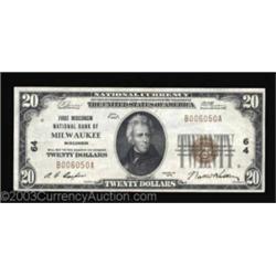 Milwaukee, WI - $10, $20 1929 Ty. 1 First Wisconsin NB Ch. # 64Two pieces, both grading Extremely Fi
