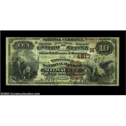 Milwaukee, WI - $10 1882 Brown Back Fr. 485 The Wisconsin NB Ch. # (M)4817A second Brown Back, this